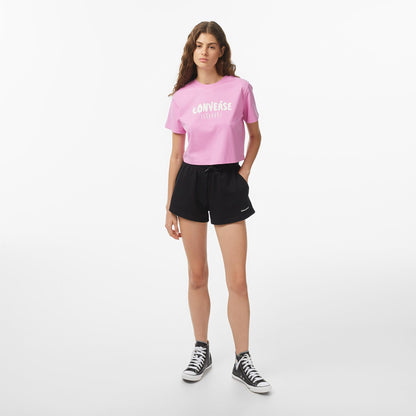 Converse Regular Fit Kadın Pembe T-shirt