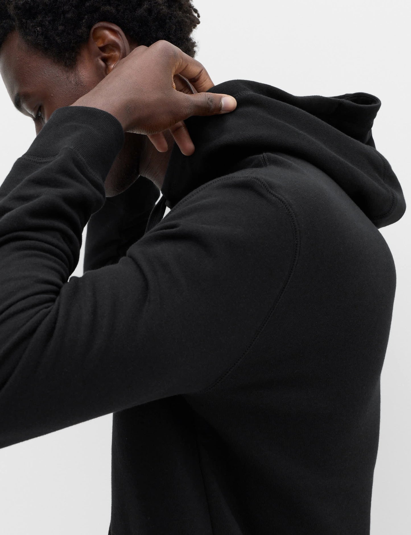 Basic Kapüşonlu Sweatshirt