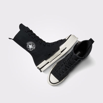 Converse Chuck 70 Plus Unisex Siyah Platform Sneaker