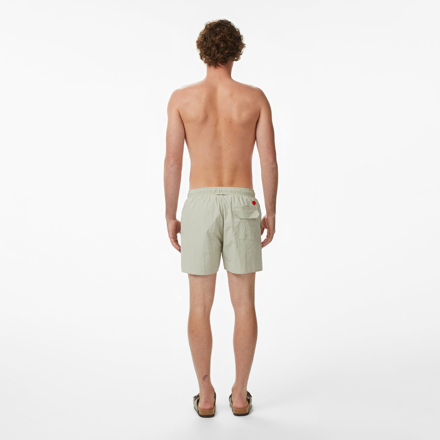 United4 Comfort Fit Erkek Krem Deniz Şortu
