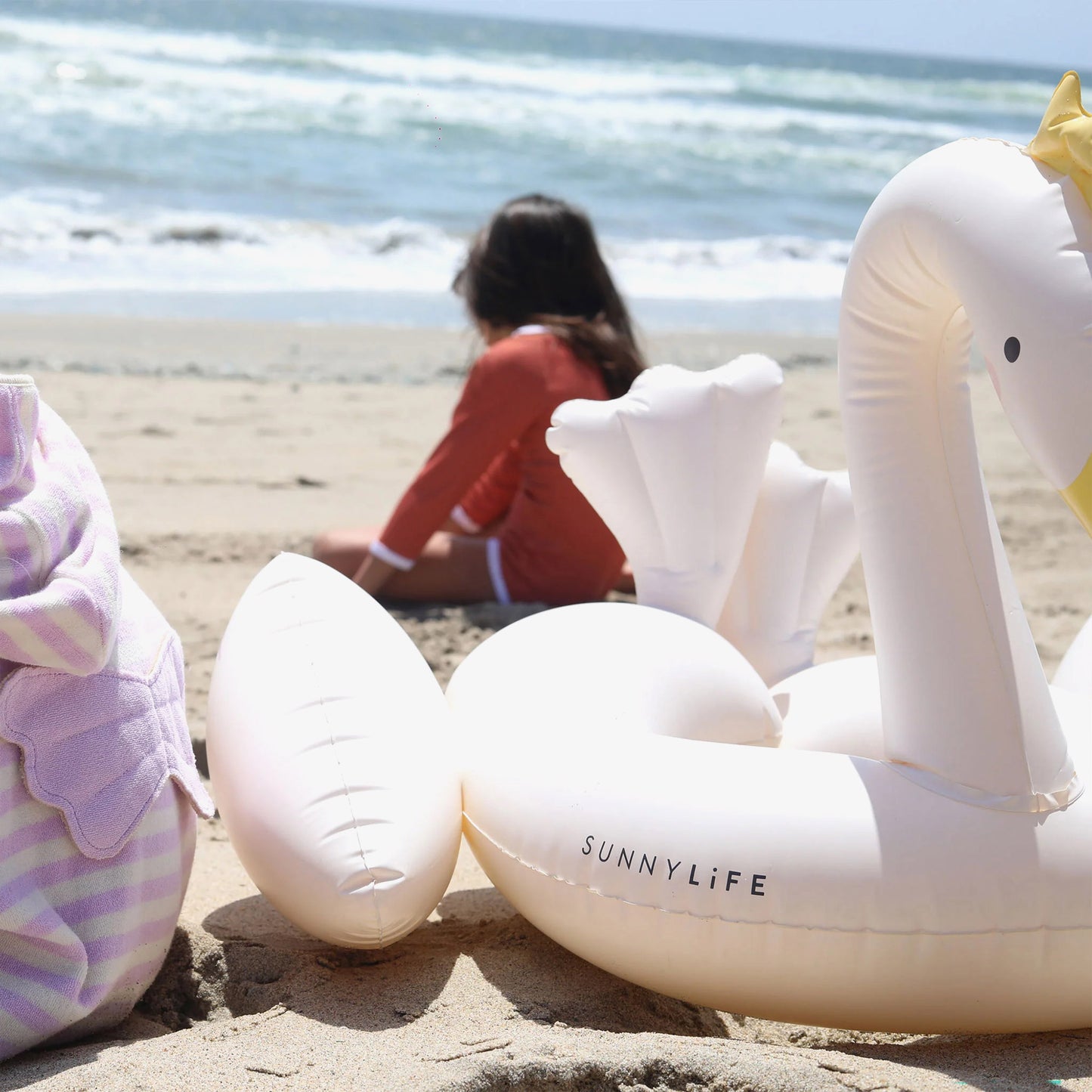 Sunnylife Tube Pool Rings Çocuk Renkli Şişirebilir Deniz Yatağı