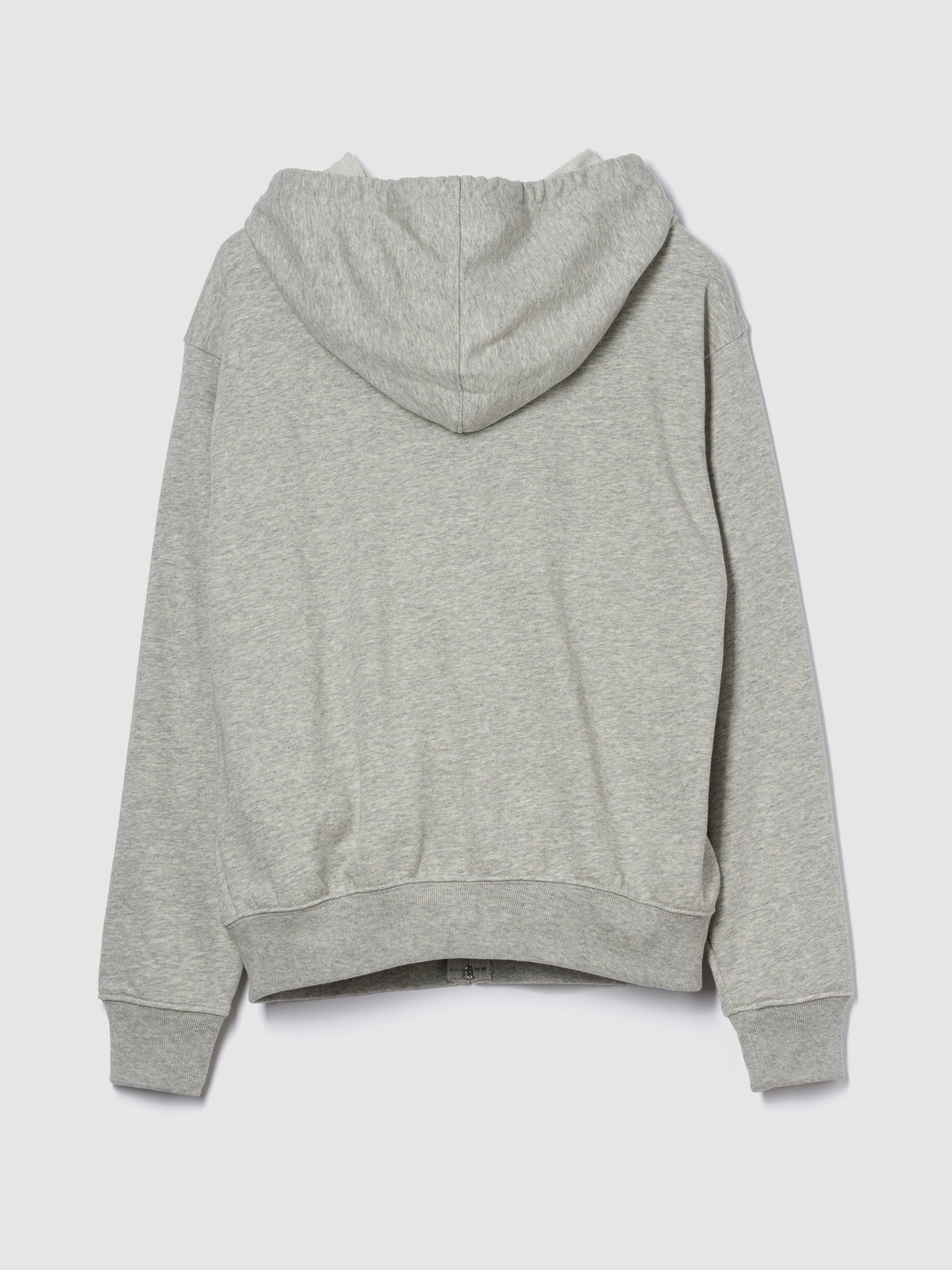 Gri Gap Logo Relaxed Fermuarlı Sweatshirt