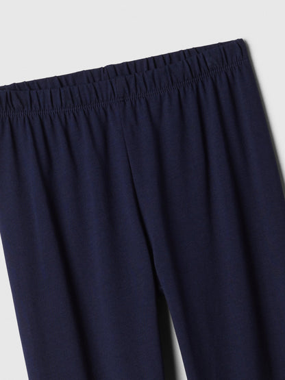 Lacivert Jersey Leggings Tayt