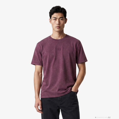 Unıted4 Regular Fit Erkek Bordo T-shirt