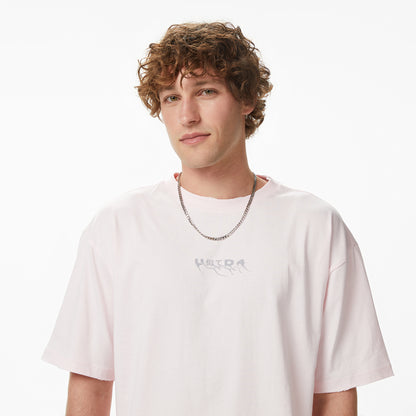 United4 Regular Fit Erkek Pembe T-shirt