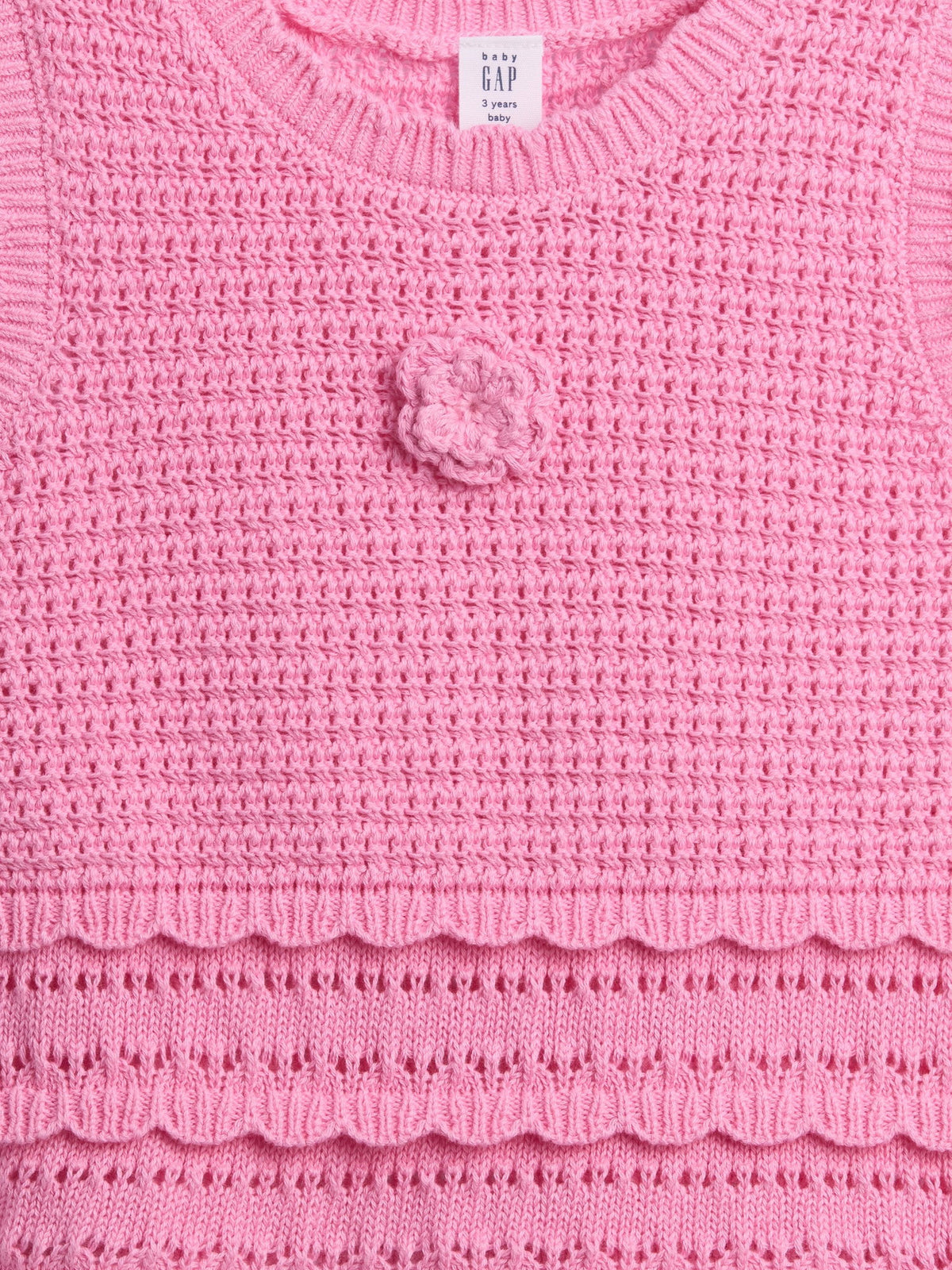 Pembe Crochet Askılı Üst