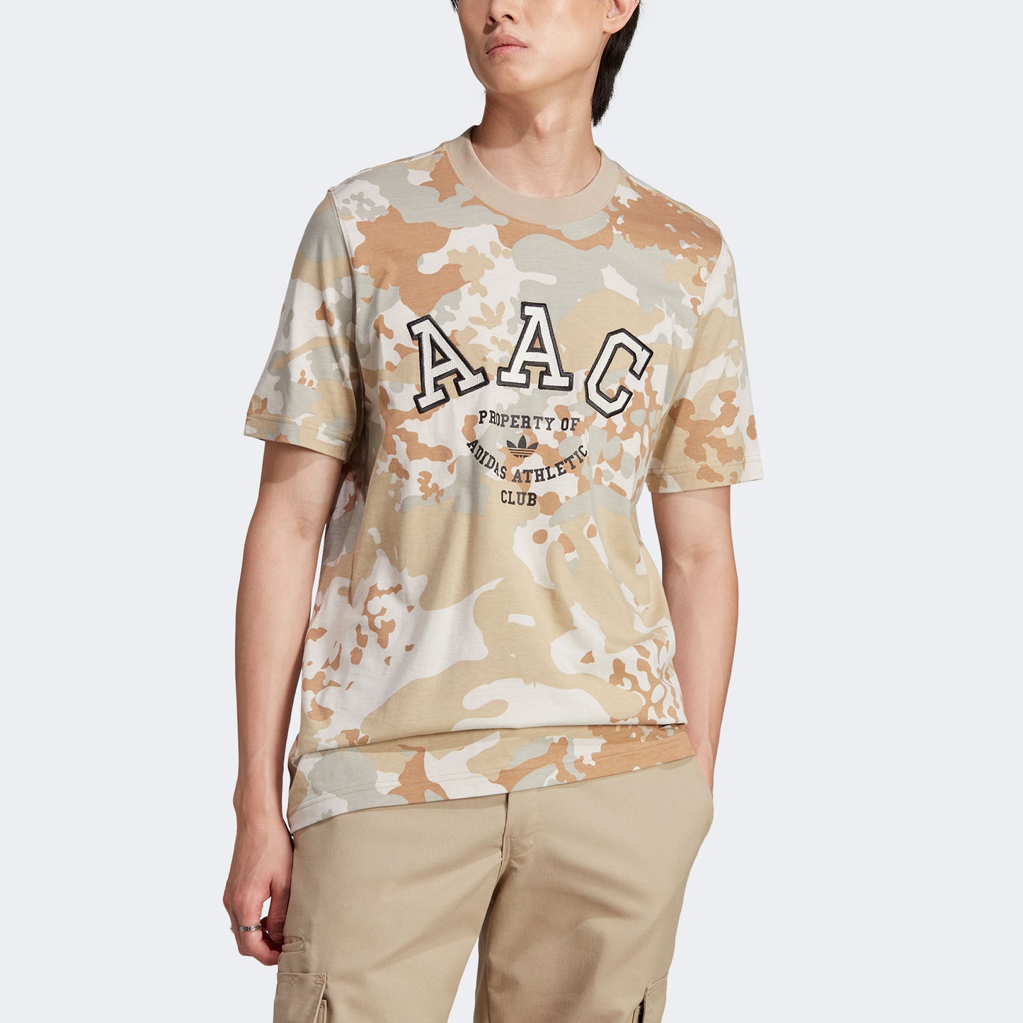 Adidas Aac X Camo Originals Erkek Krem T-shirt