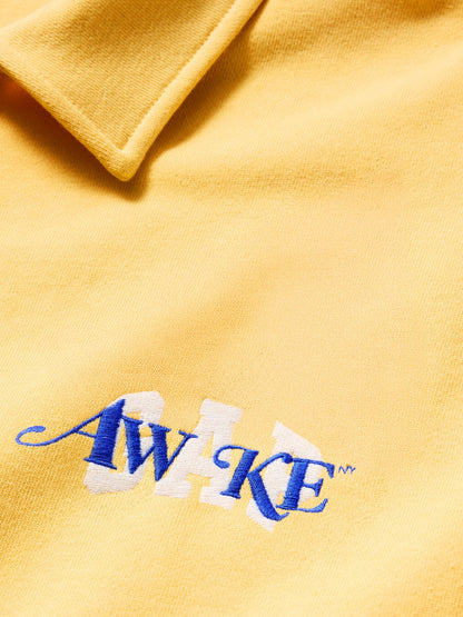 Sarı Gap × Awake Ny Heavyweight Oversized Çeyrek Fermuarlı Sweatshirt