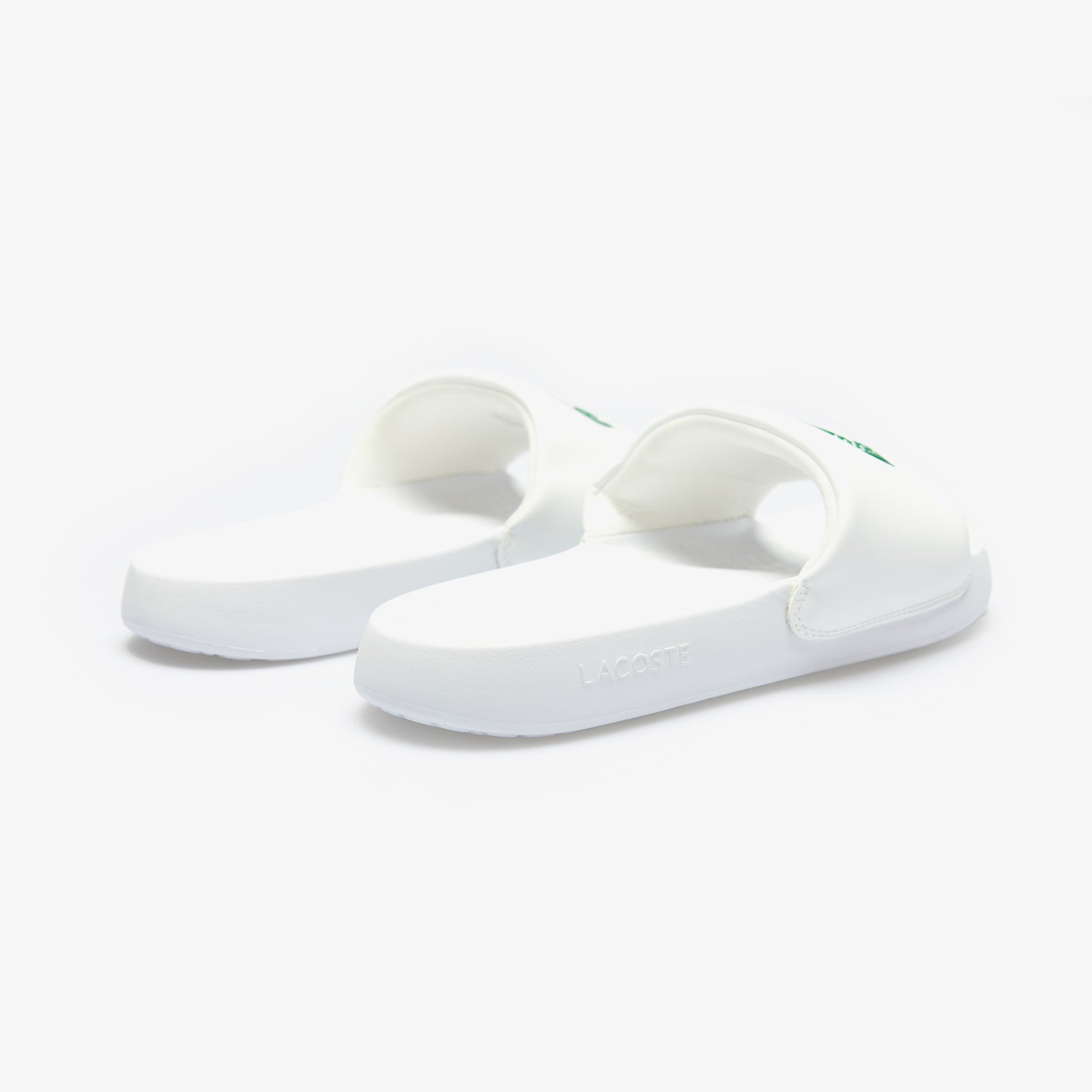 Lacoste Serve Slide 1.0 Erkek Beyaz Terlik
