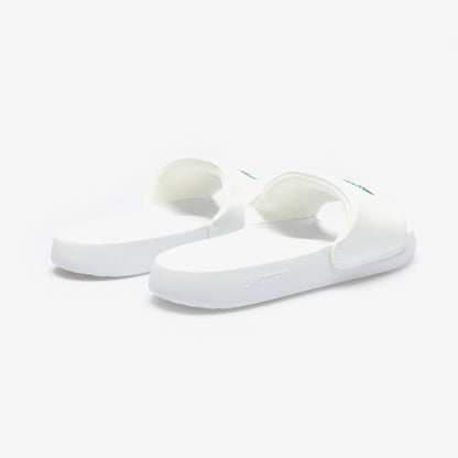 Lacoste Serve Slide 1.0 Erkek Beyaz Terlik