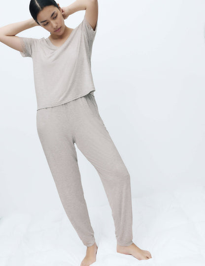 Dantel Detaylı Pijama Takımı