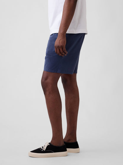 Koyu Mavi 7 Twill Easy Şort
