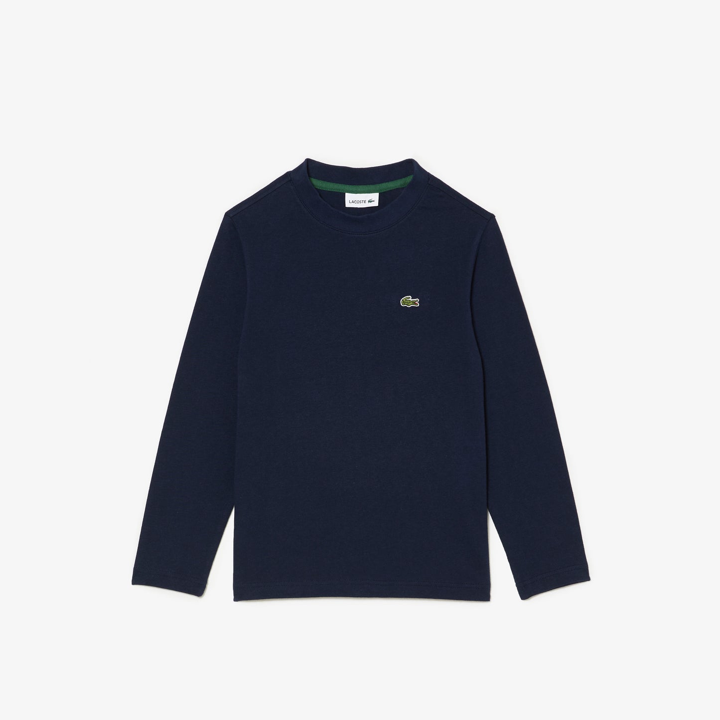 Lacoste Bisiklet Yaka Çocuk Lacivert T-shirt