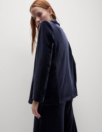 Rahat Kalıp Düğmeli Blazer Ceket