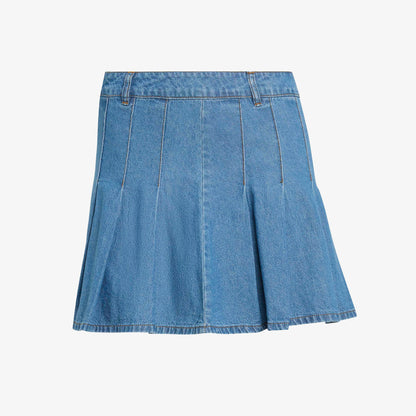 Adidas Denim Kadın Mavi Etek