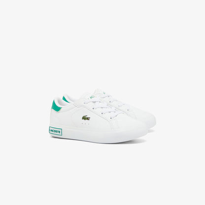 Lacoste Powercourt Bebek Beyaz/yeşil Sneaker