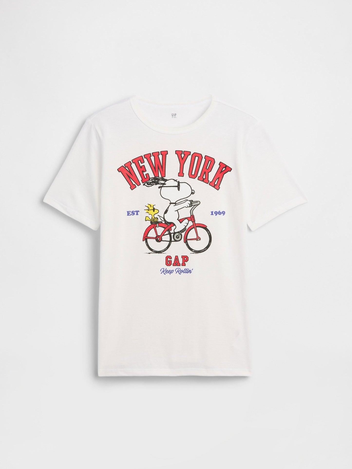 Beyaz Peanuts Grafik Baskılı T-shirt