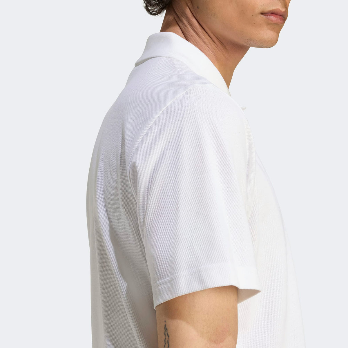Adidas Trefoil Essentials Erkek Beyaz Polo