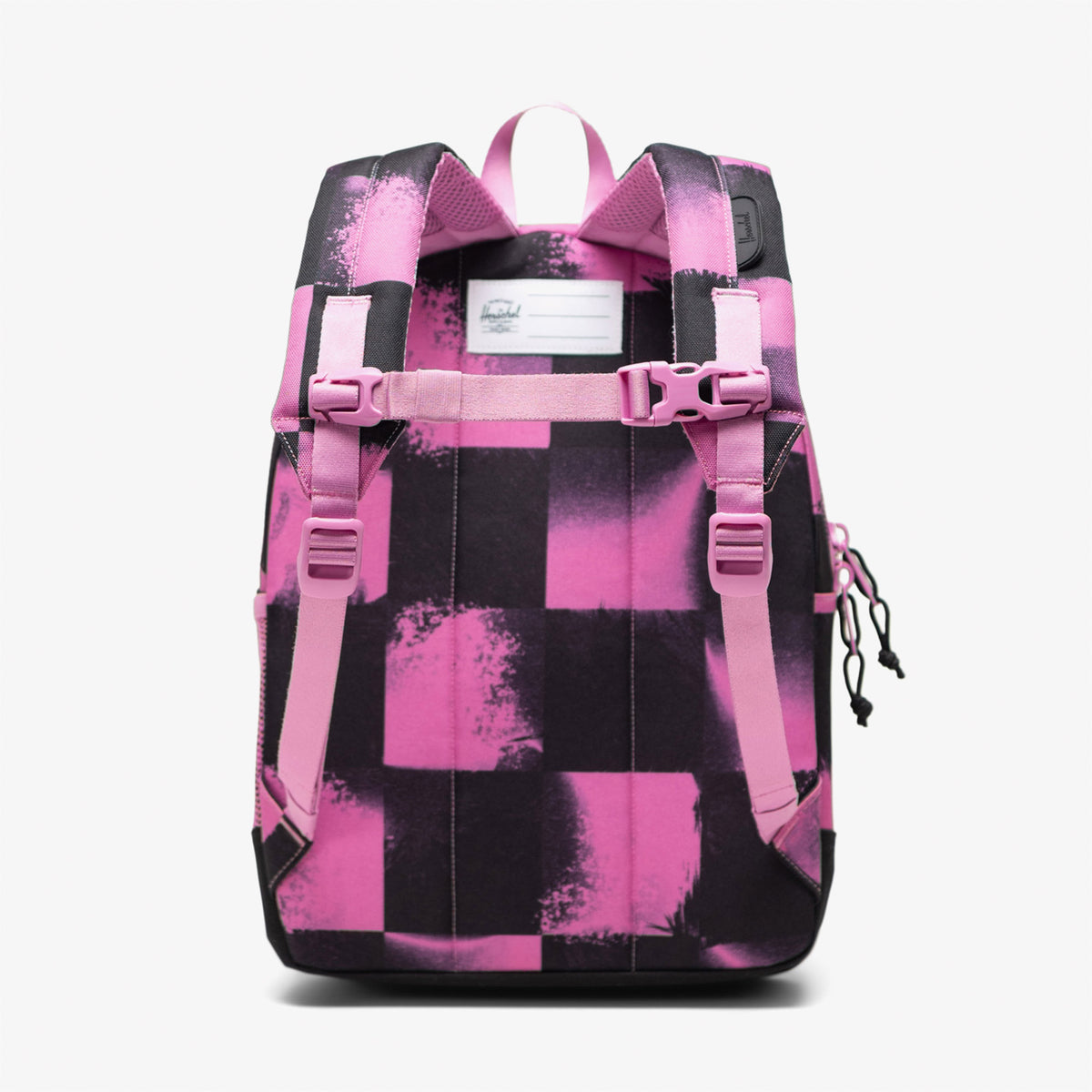 Herschel Supply Co Heritage Checkered Çocuk Siyah/pembe Sırt Çantası