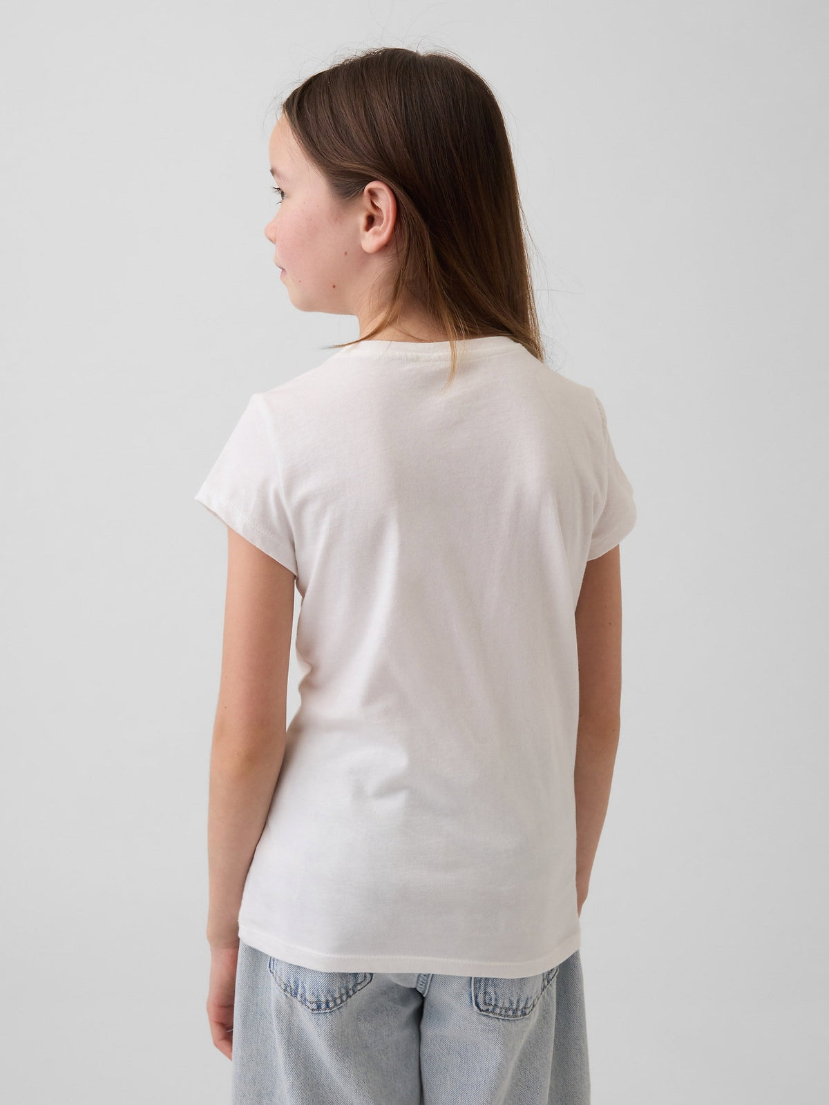 Beyaz Grafik Baskılı T-shirt (2’li)