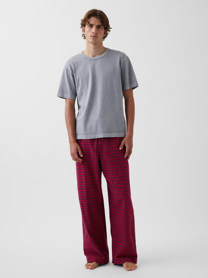 Koyu Kırmızı Softest Flannel Pijama Altı