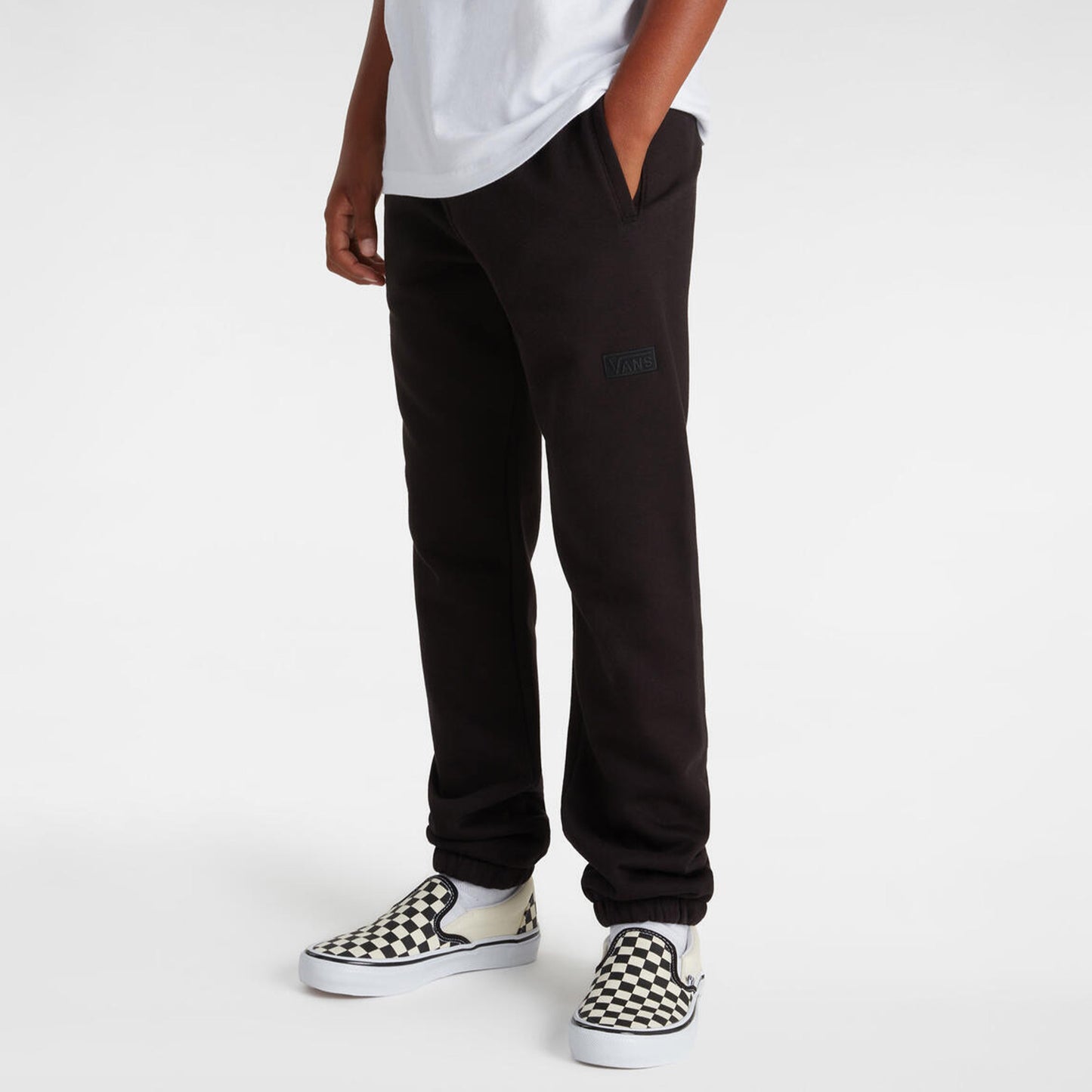 Vans By Core Basic Relaxed Fleece Çocuk Siyah Eşofman Altı