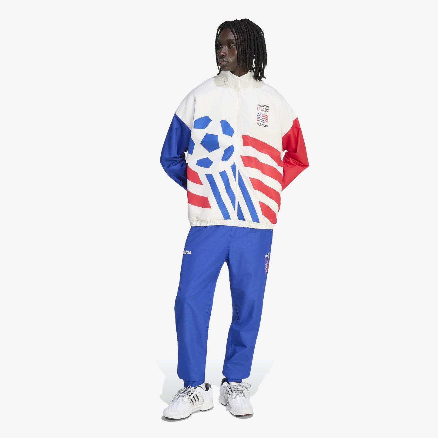 Adidas World Cup Usa 94 Erkek Mavi Eşofman Altı