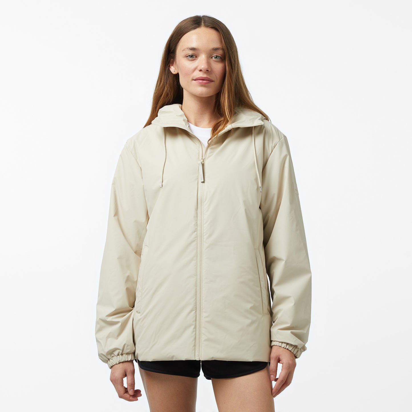 Rains Lohja Insulated W3t1 Kadın Krem Yağmurluk