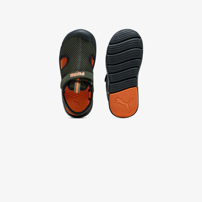 Puma Fun Racer Sandal Mesh V Çocuk Yeşil Sandalet