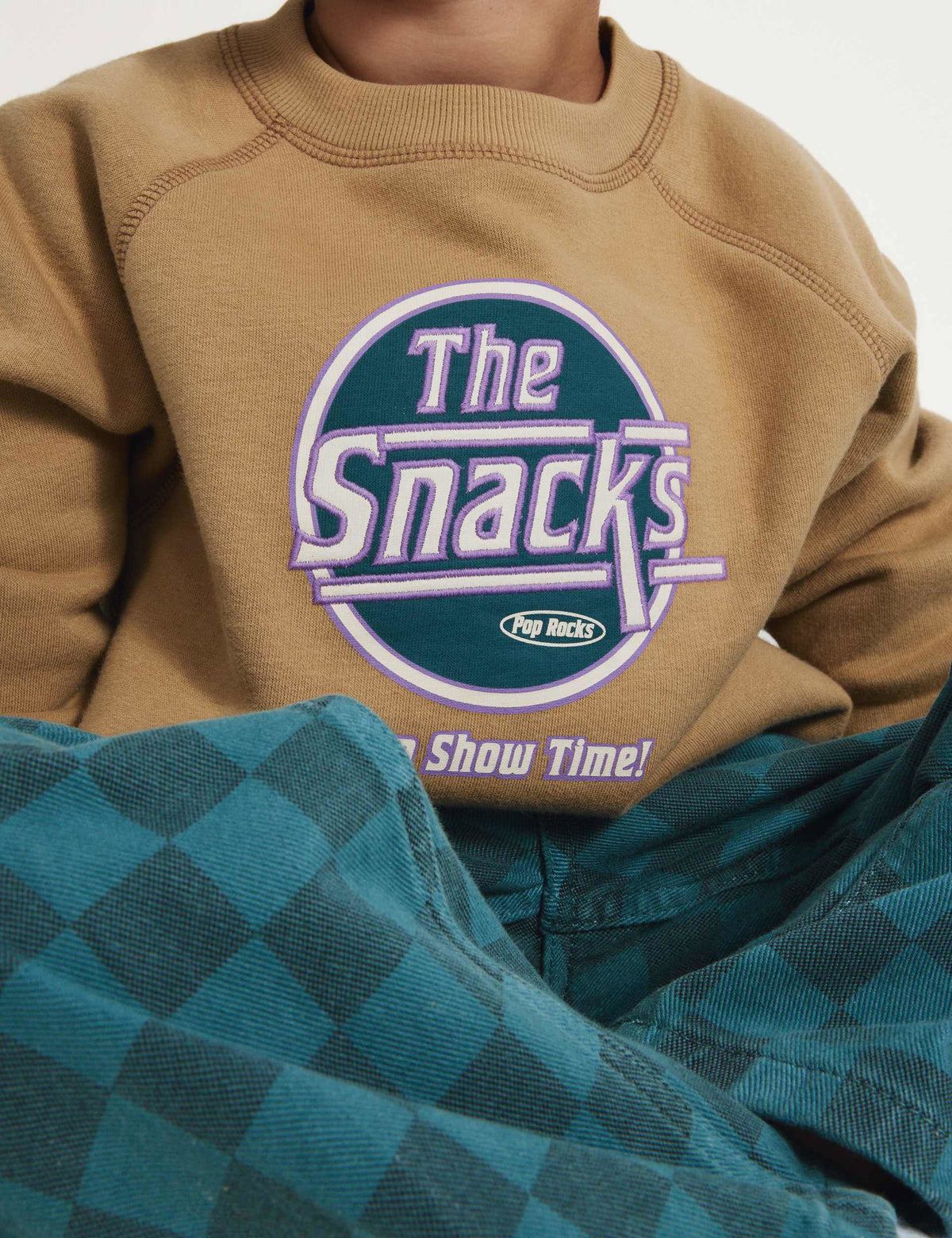 Grafik Baskılı Pamuklu Sweatshirt