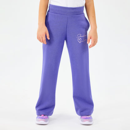 Skechers Lw Fleece Çocuk Mor Eşofman Altı