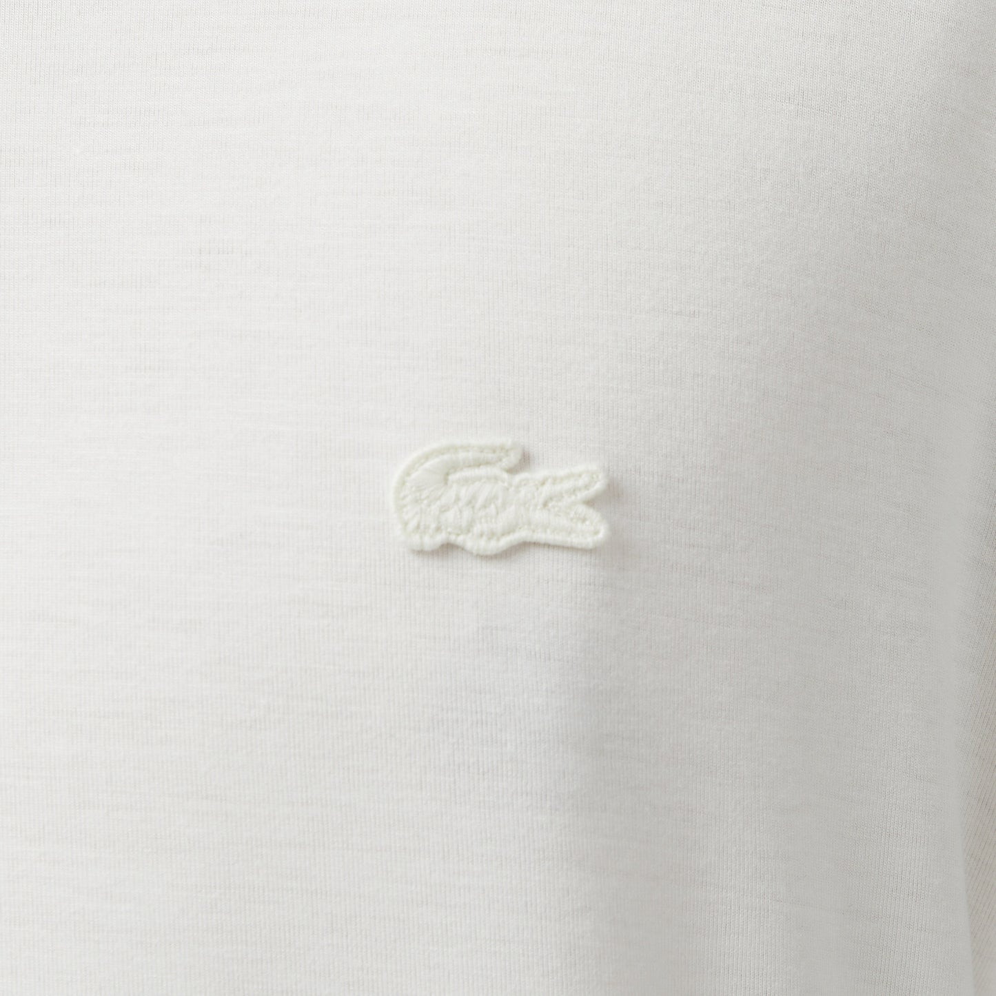 Lacoste Erkek Regular Fit Bisiklet Yaka Beyaz T-shirt