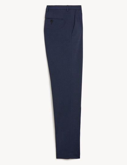 Tailored Fit Dokulu Pantolon