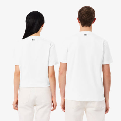 Lacoste Classic Fit Unisex Beyaz T-shirt
