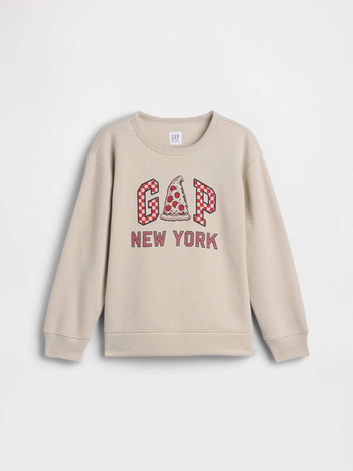 Siyah Relaxed Gap Logo Sweatshirt
