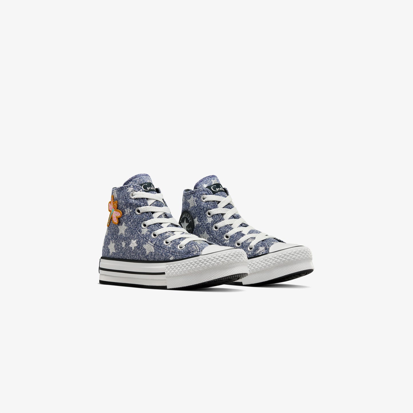 Converse Chuck Taylor All Star Eva Lift Çocuk Lacivert Platform Sneaker