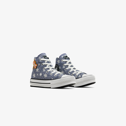 Converse Chuck Taylor All Star Eva Lift Çocuk Lacivert Platform Sneaker