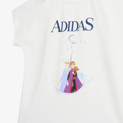 Adidas Disney Frozen Çocuk Beyaz Eşofman Takımı