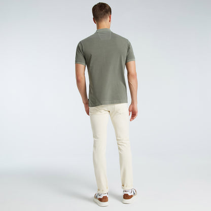 Nautica Erkek Yeşil Classic Fit Kısa Kollu Polo Yaka T-shirt