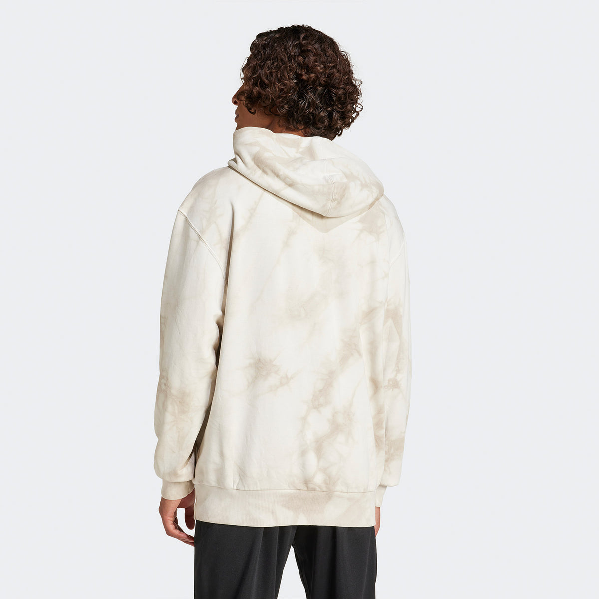 Adidas All Szn Fleece Wash Erkek Bej Hoodie