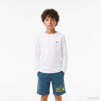 Lacoste Classic Çocuk Beyaz T-shirt