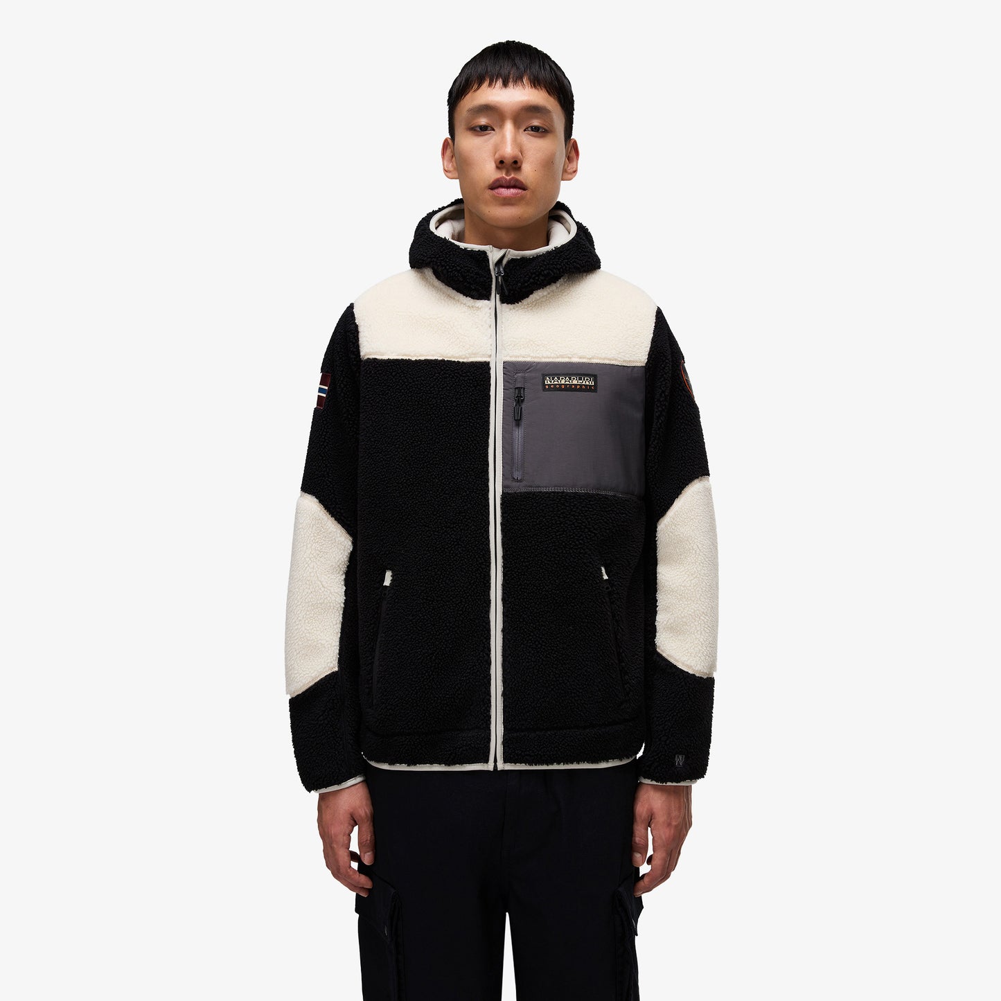 Napapijri Yupik 3 Erkek Siyah Polar Ceket