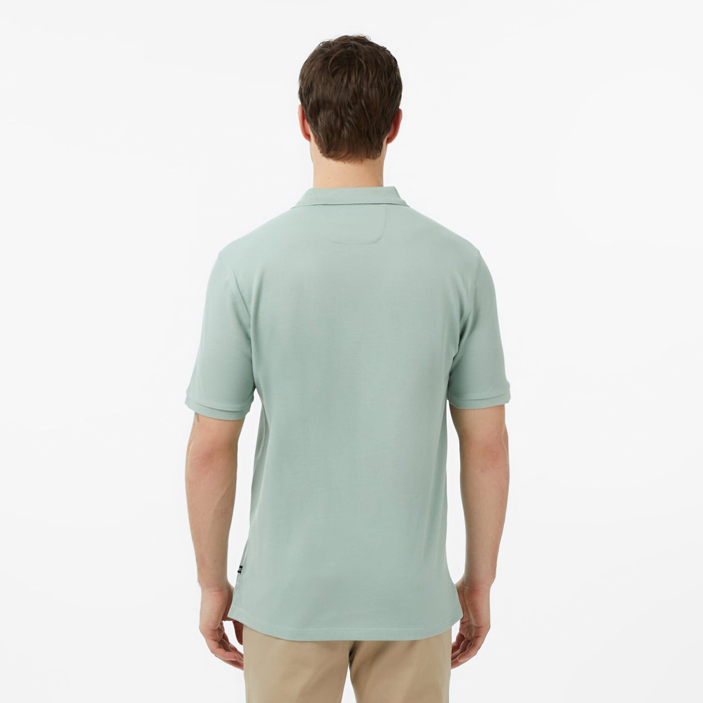 Nautica Erkek Yeşil Regular Fit Polo Yaka T-shirt