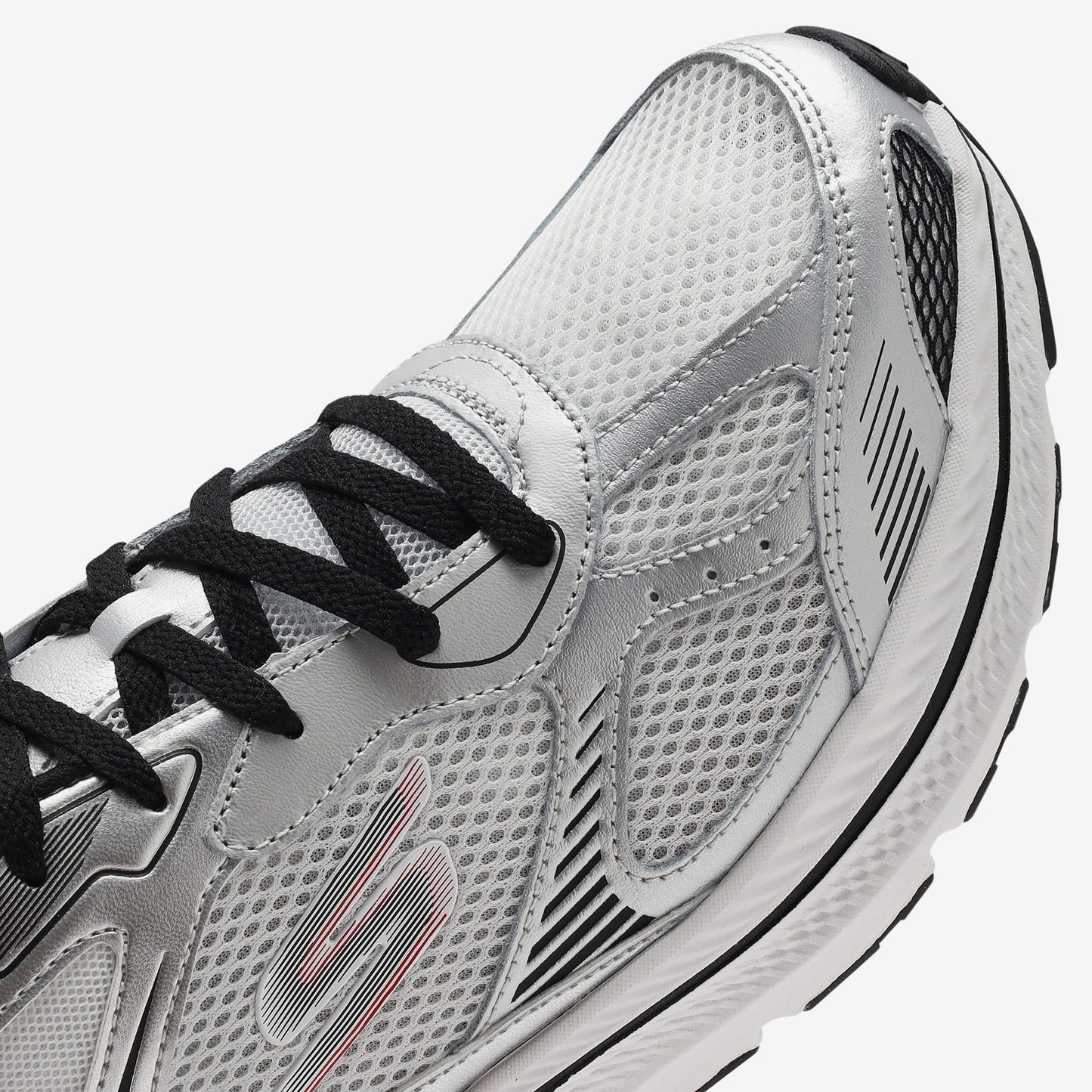 Skechers Go Run Consistent 2.0 Volt Erkek Gri Beyaz Koşu Ayakkabısı