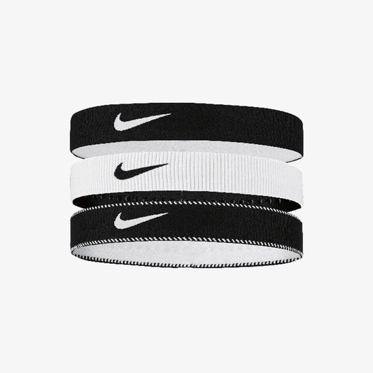 Nike Flex Classic Wide Headbands 3pk Unisex Siyah Saç Bandı