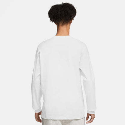 Nike Sportswear Club Erkek Beyaz Uzun Kollu T-shirt