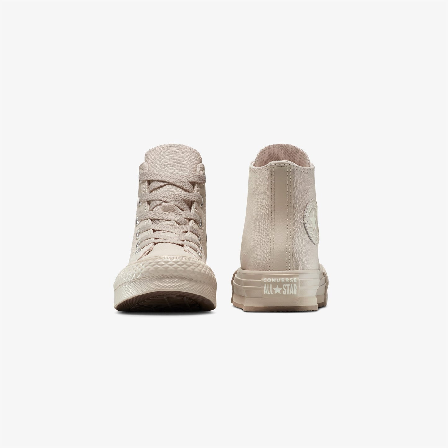 Converse Chuck Taylor All Star Eva Lift Platform Çocuk Bej Sneaker