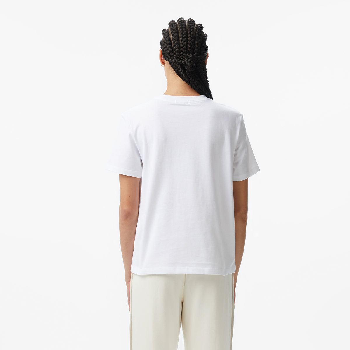 Calvin Klein Classic Graphic Kadın Beyaz T-shirt