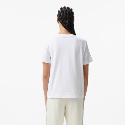Calvin Klein Classic Graphic Kadın Beyaz T-shirt