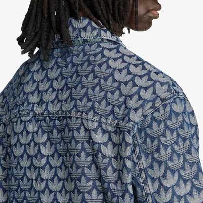 Adidas Denim Monogram Gömlek Erkek